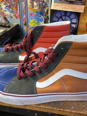 Vans Sk8-Hi Vans Color Mix Multi Size US 11.5 Men New VN0A4BVT448